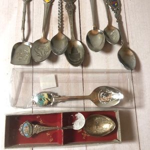 Group of collectible spoons